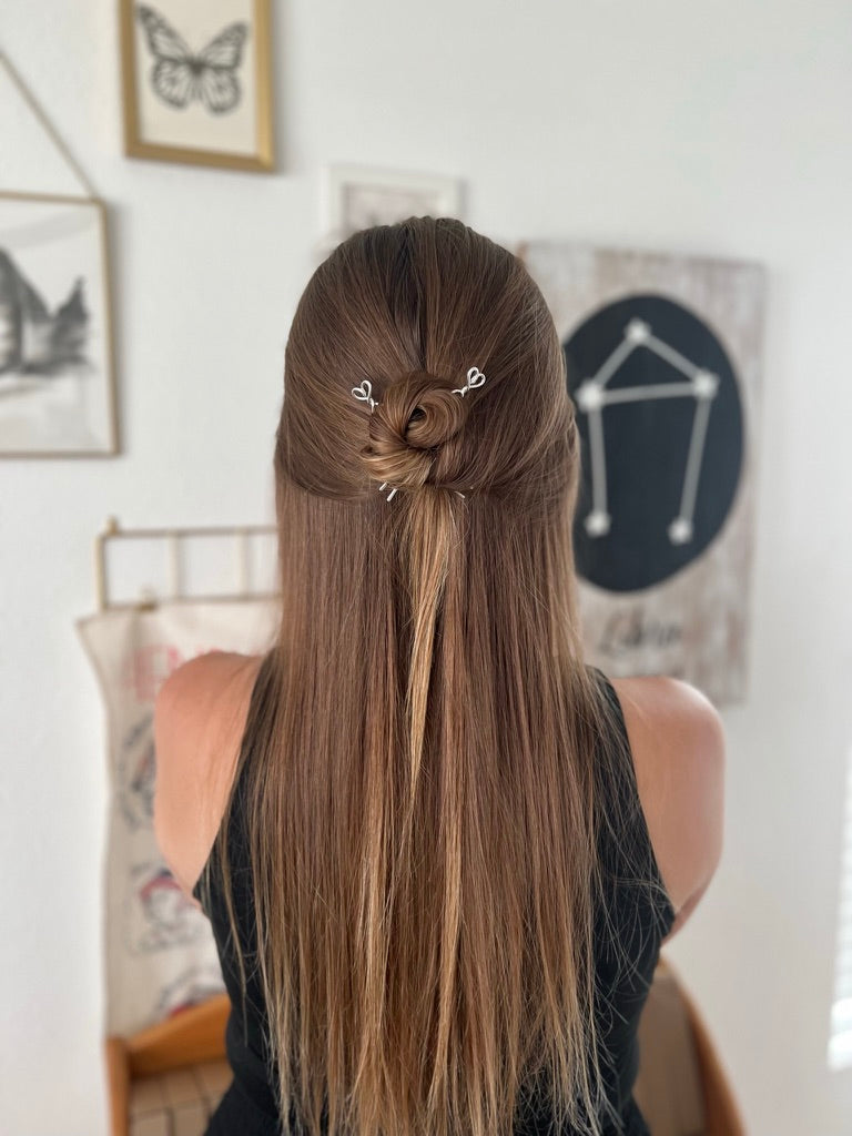 Heart (Short) - Mini Silver