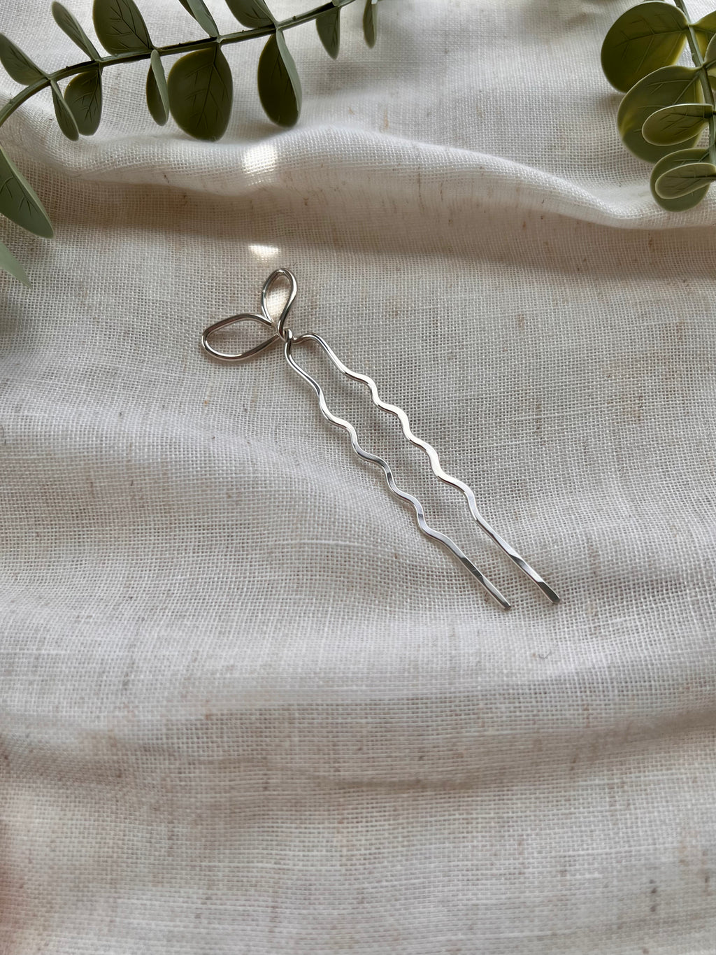 Bow - Mini Silver