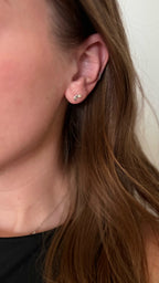 2 Petal Flower Studs