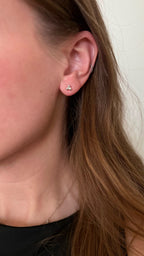 Large 3 Dot Studs