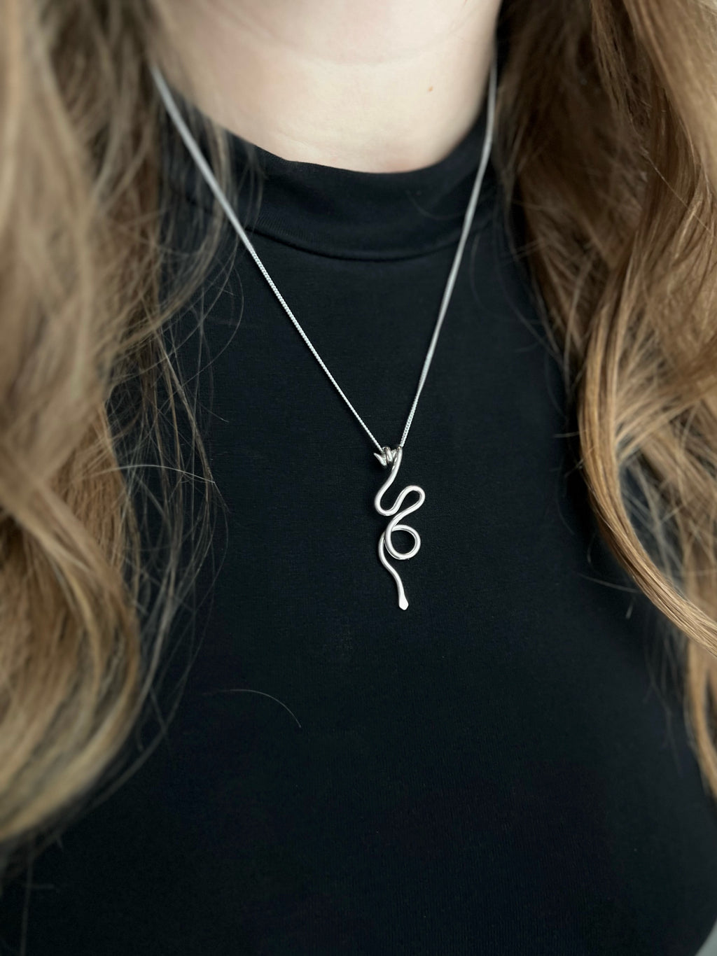 Loopy Snake Necklace