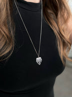 Monstera Necklace