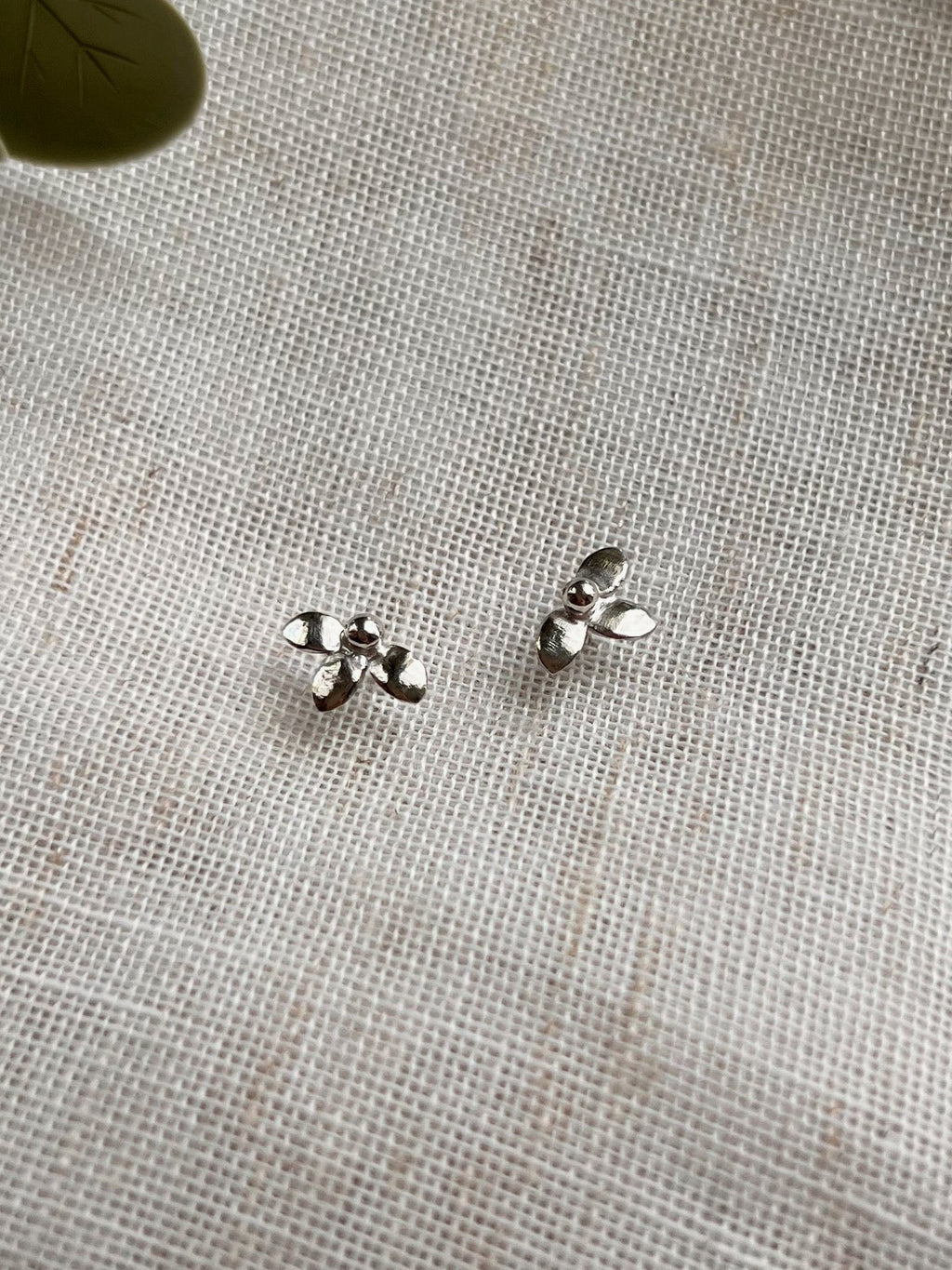 3 Petal Flower Studs
