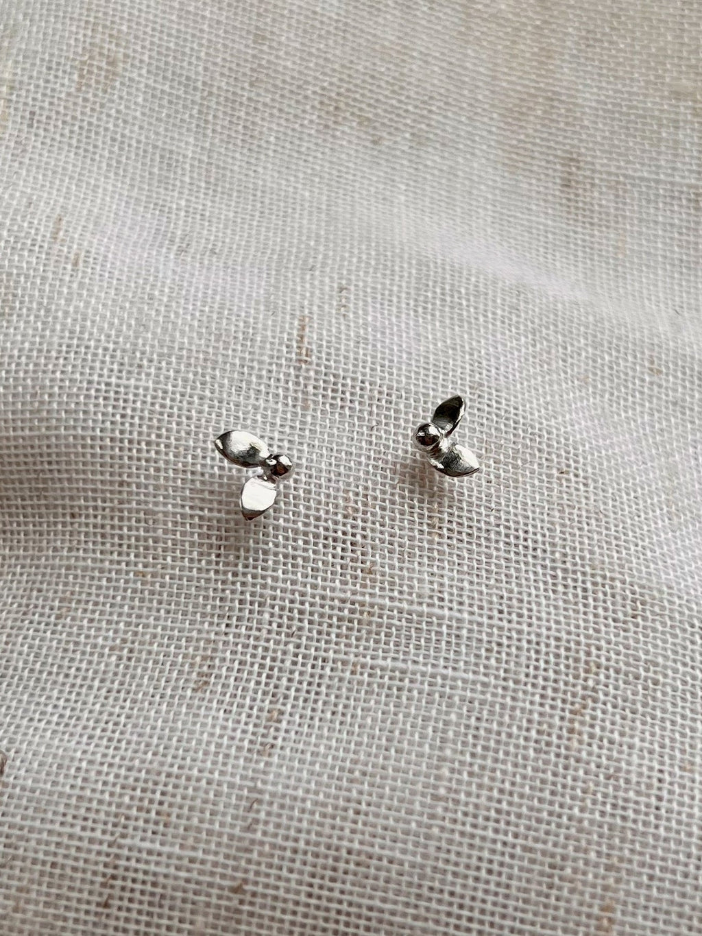 2 Petal Flower Studs