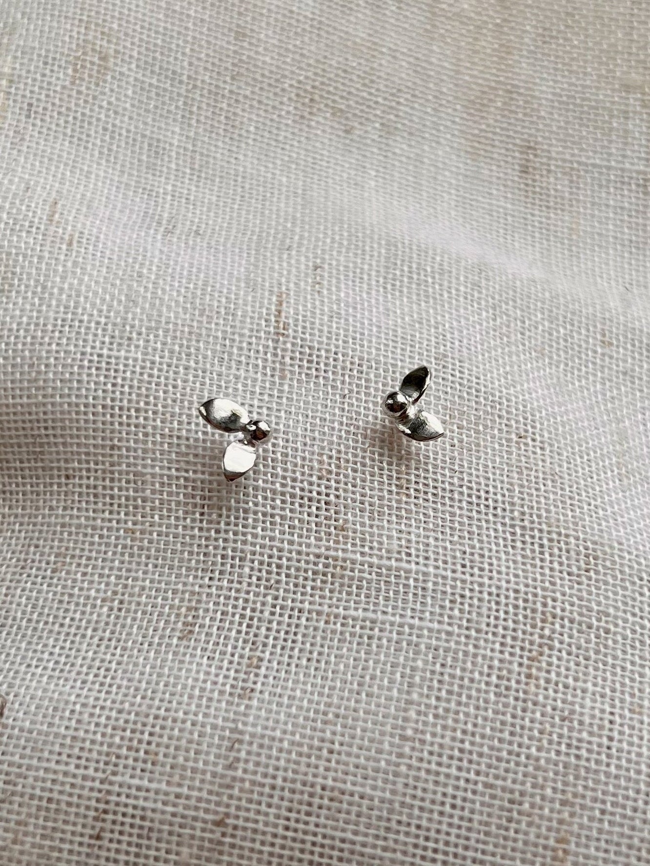 2 Petal Flower Studs