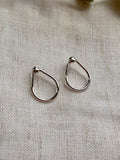 Teardrop Hoops