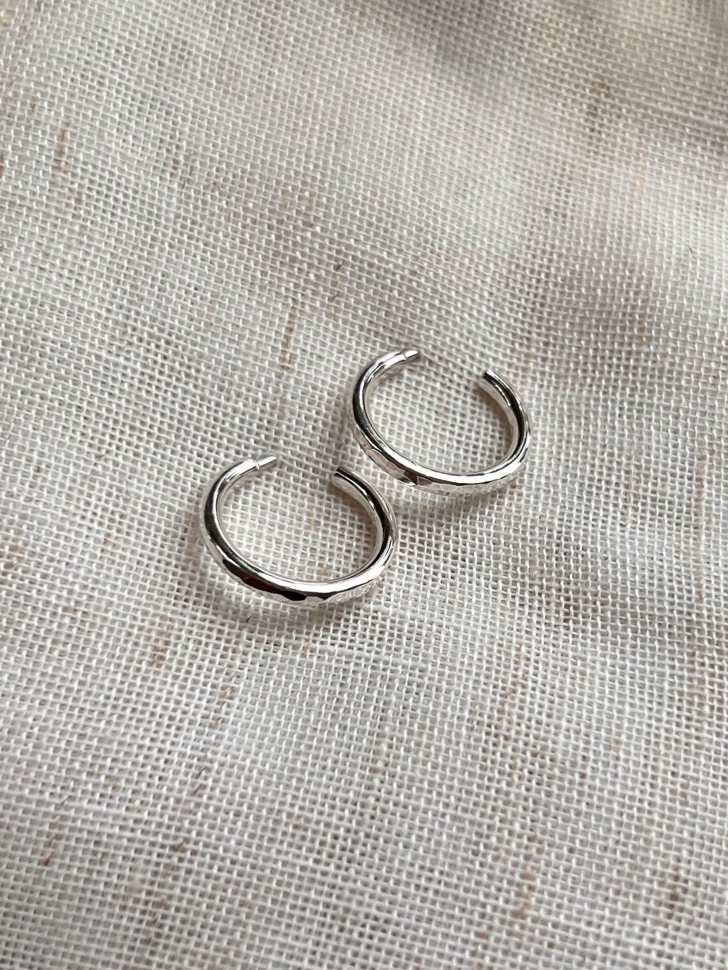 Hammered Hoops
