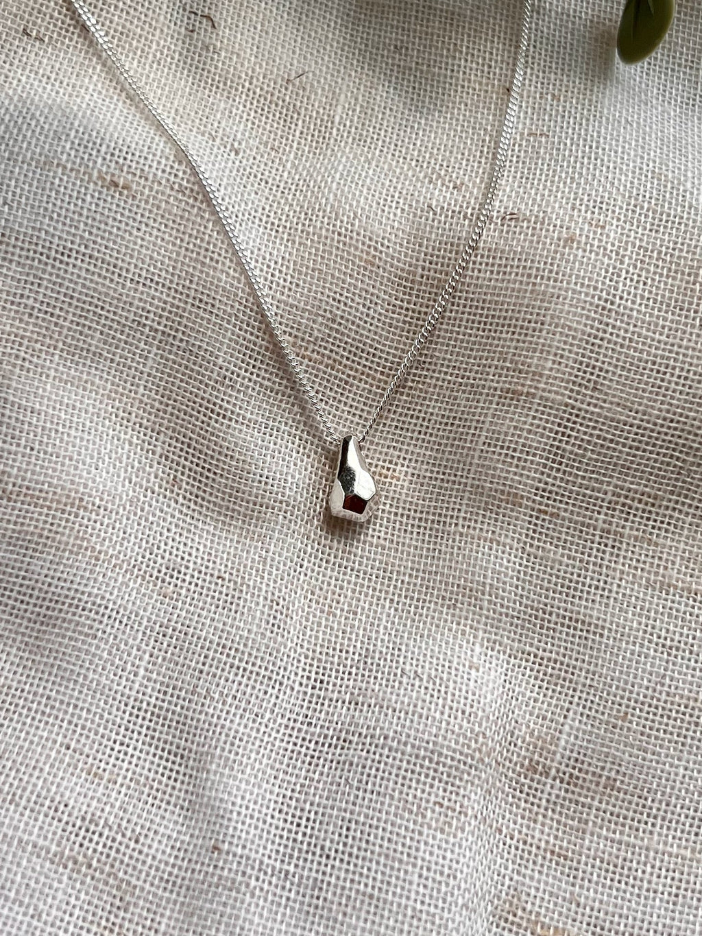 Geometric Teardrop Necklace