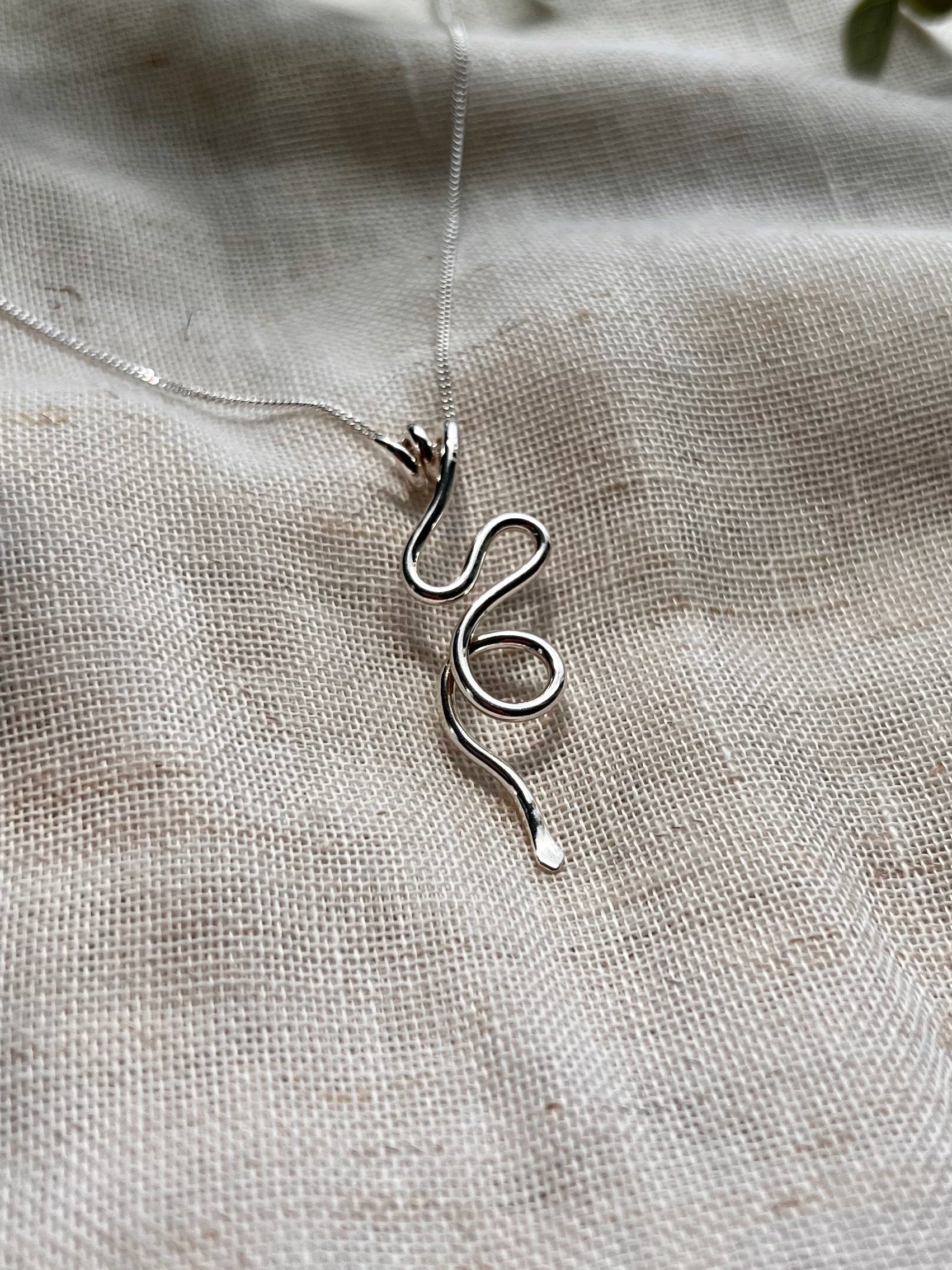 Loopy Snake Necklace