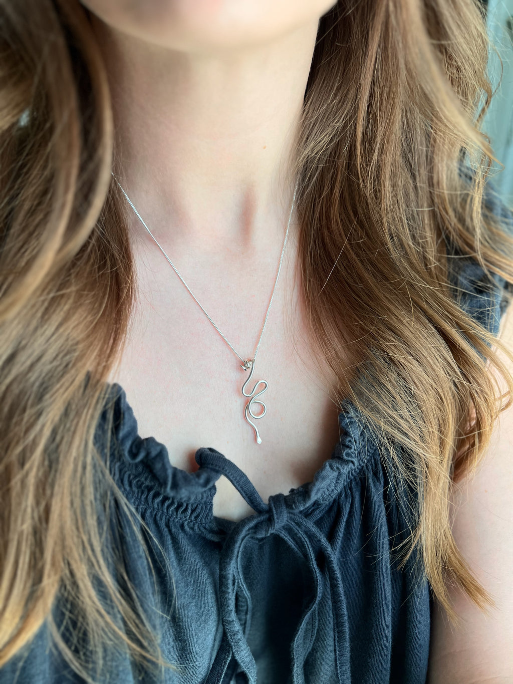 Loopy Snake Necklace