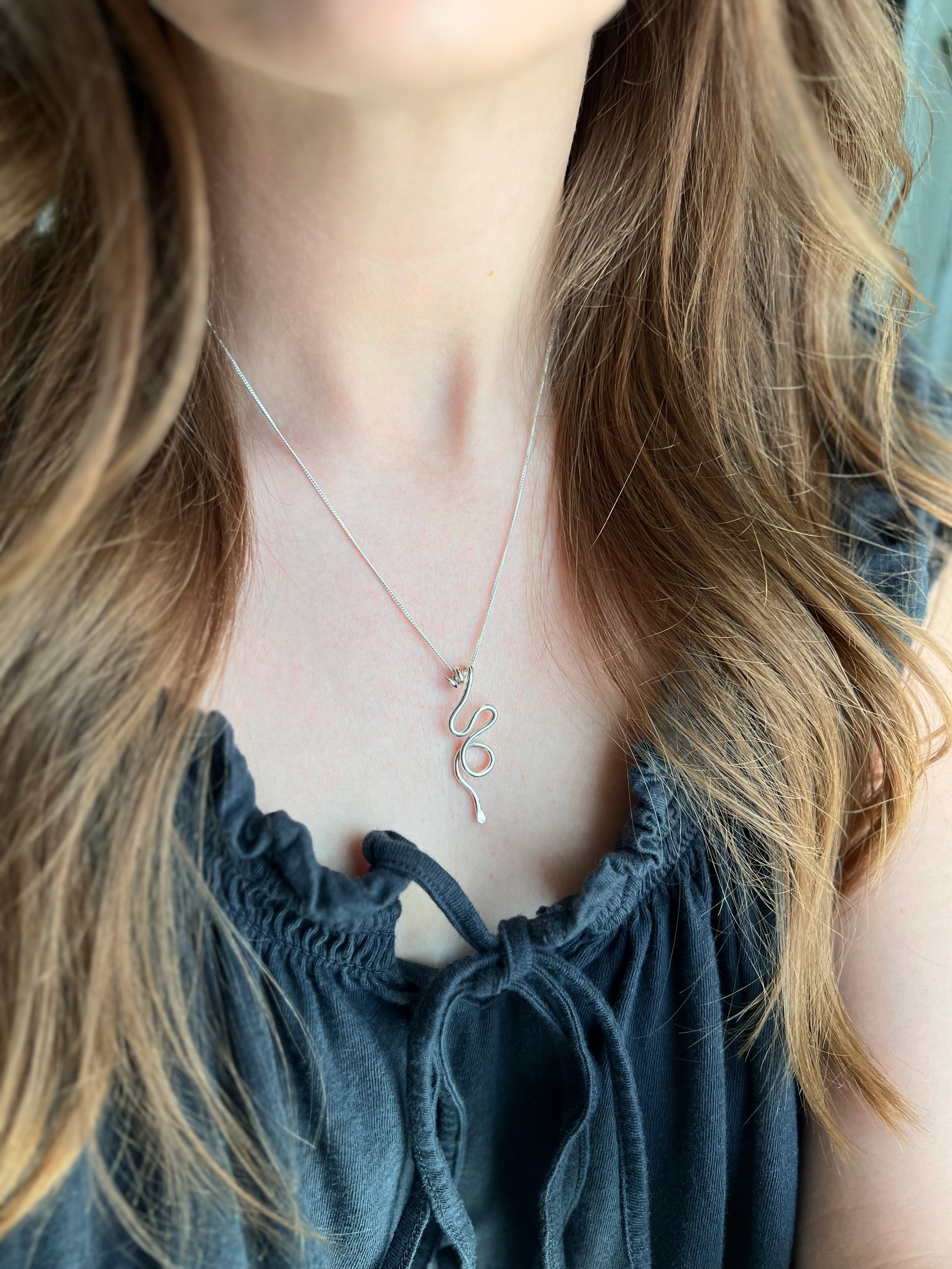 Loopy Snake Necklace
