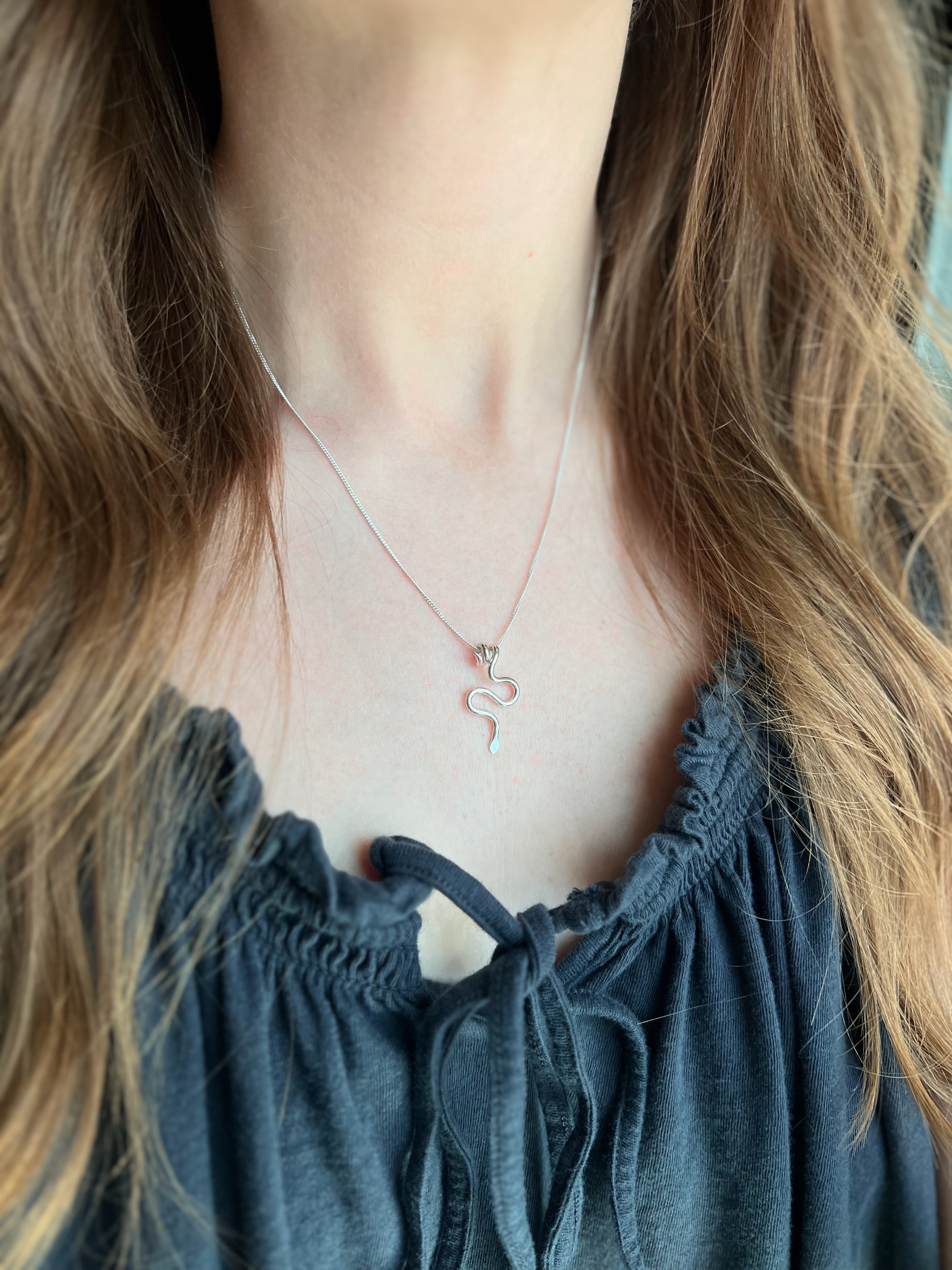 Snake Necklace - Smooth
