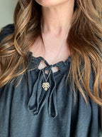 Monstera Necklace