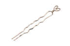 Heart (Long) - Mini Silver